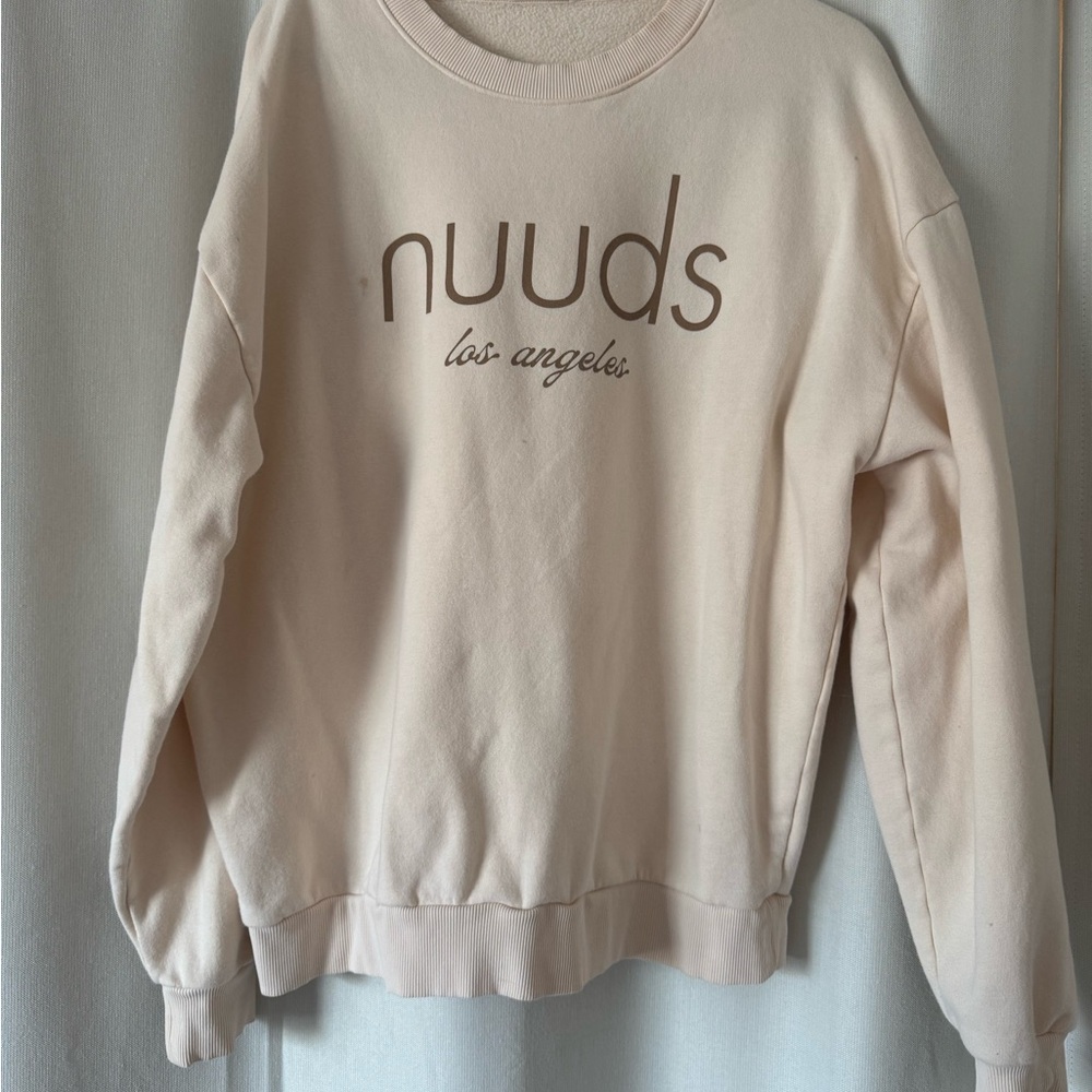 Nuuds Los Angeles Beige Sweatshirt